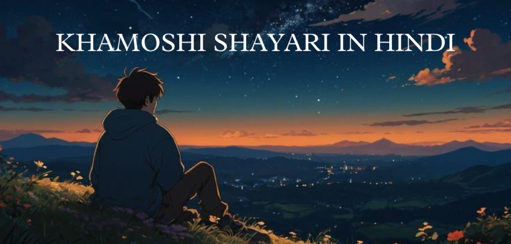 Khamoshi Shayari in Hindi