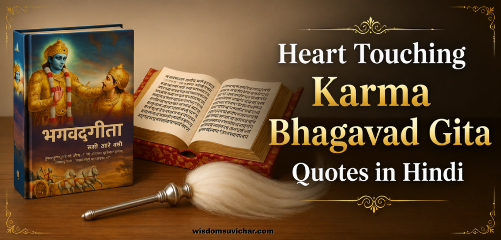 30+ Best Heart Touching Karma Bhagavad Gita Quotes in Hindi | Wisdom Suvichar 30+ Best Heart Touching Karma Bhagavad Gita Quotes in Hindi | Wisdom Suvichar