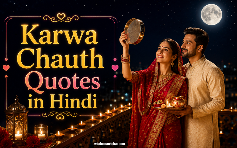 50+ Best Karwa Chauth Quotes in Hindi | दिल छू लेने वाले Quotes – Wisdom Suvichar 50+ Best Karwa Chauth Quotes in Hindi | दिल छू लेने वाले Quotes – Wisdom Suvichar