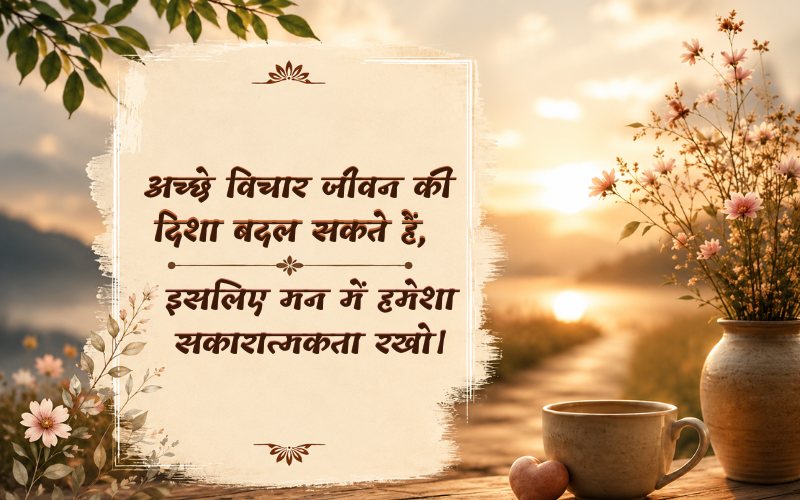 Aaj Ka Suvichar In English