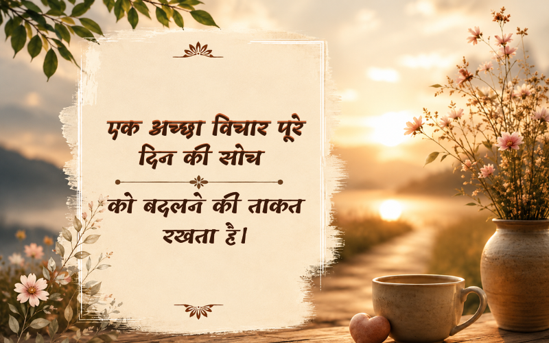 Aaj Ka Suvichar In English
