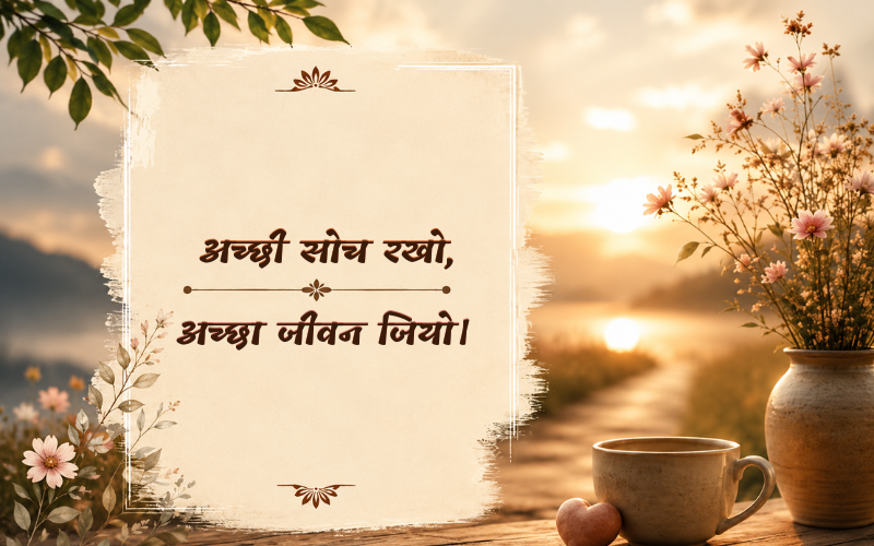 Aaj Ka Suvichar In English