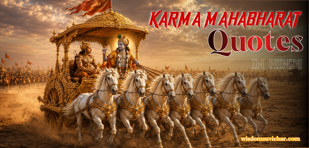 100+ Best Karma Mahabharat Quotes In Hindi | कर्म पर महाभारत के अनमोल विचार – Wisdom Suvichar 100+ Best Karma Mahabharat Quotes In Hindi | कर्म पर महाभारत के अनमोल विचार – Wisdom Suvichar