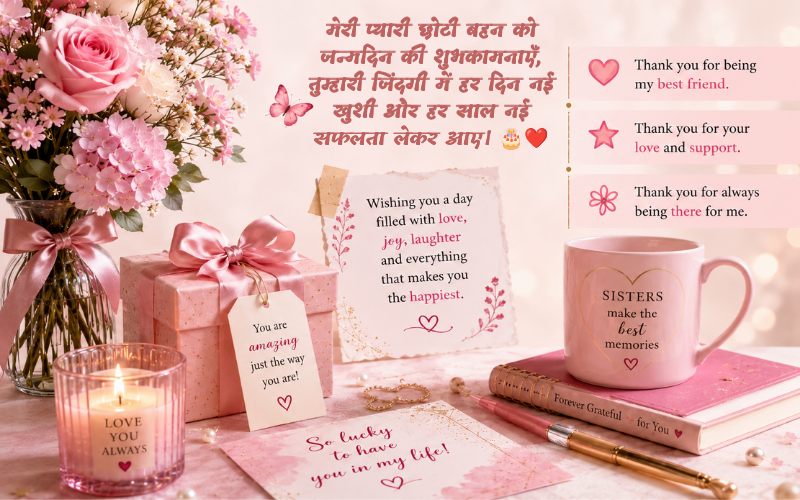 Happy Birthday Choti Sister Wishes