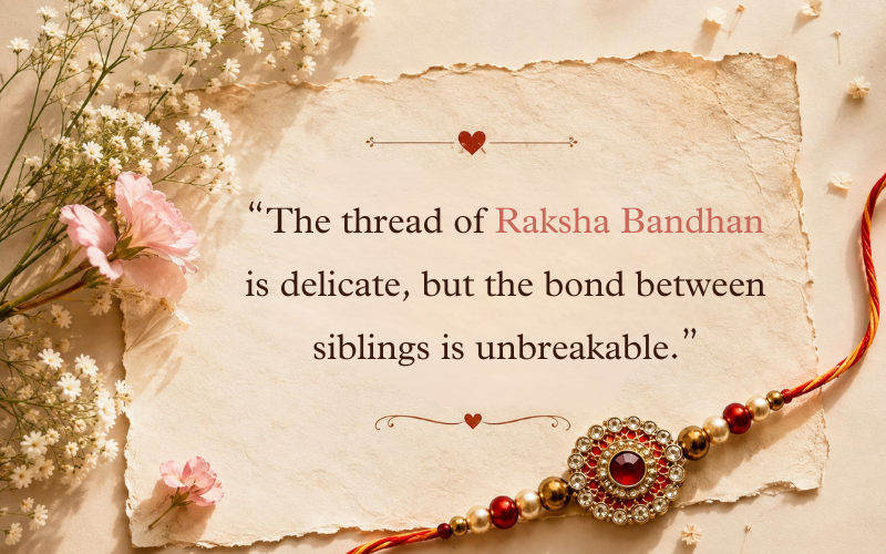Heart Touching Raksha Bandhan Quotes