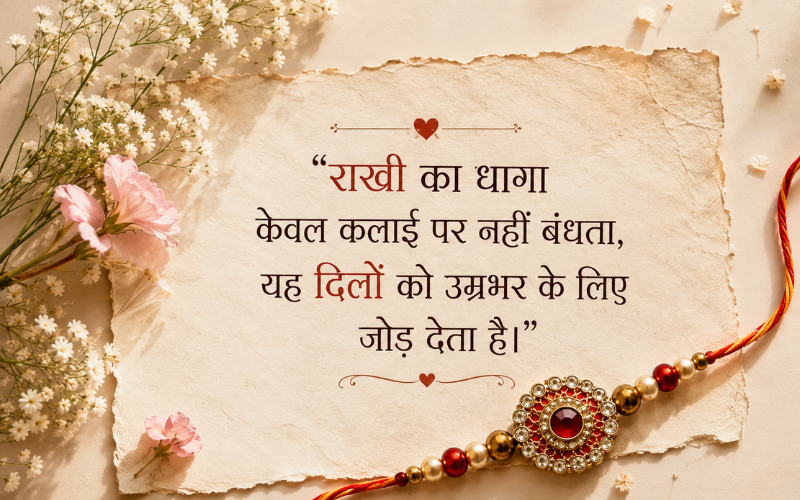 Heart Touching Raksha Bandhan Quotes