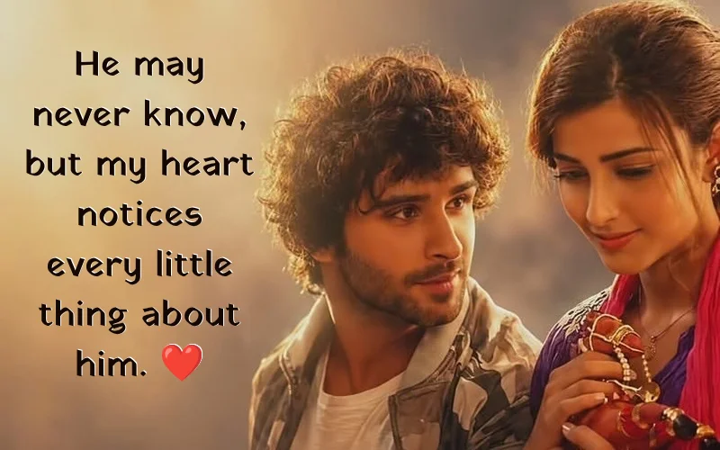 One Sided Love Quotes In Hindi English For Him