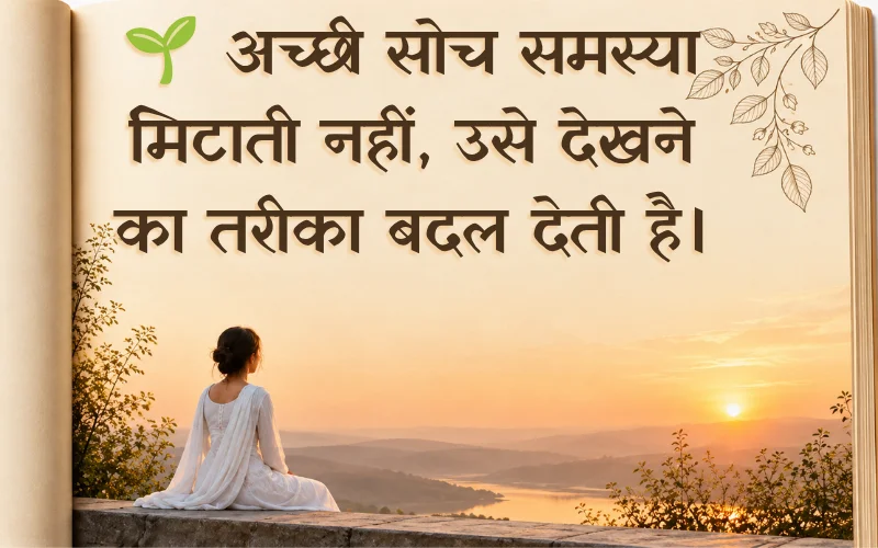 Positive अच्छी सोच अच्छे विचार