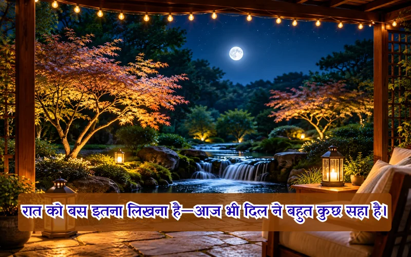 Good Night Suvichar Text