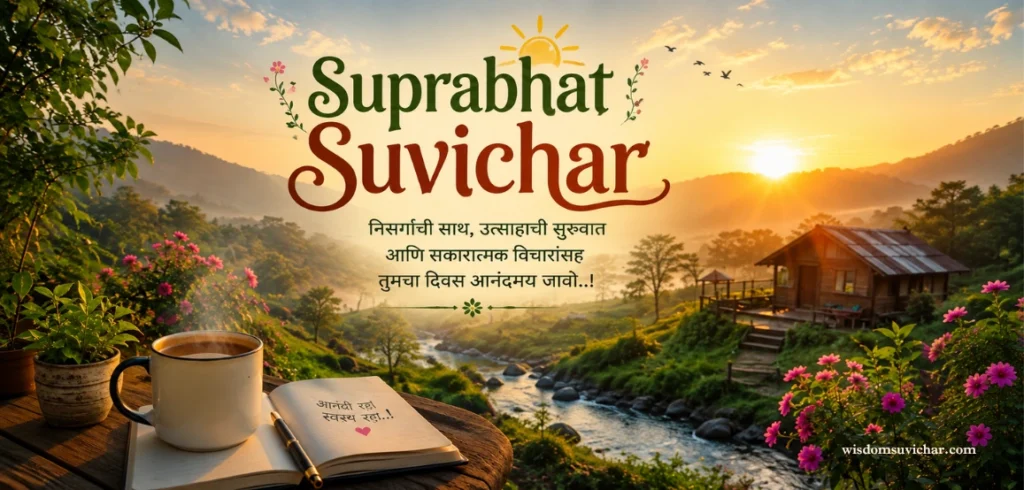 165+ Suprabhat Suvichar | सुप्रभात सुविचार – Wisdom Suvichar
