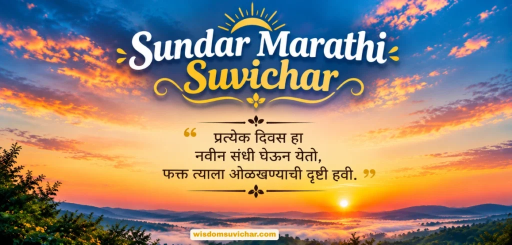 75+ Sundar Marathi Suvichar | सुंदर आणि मनाला भिडणारे सुविचार 75+ Sundar Marathi Suvichar | सुंदर आणि मनाला भिडणारे सुविचार