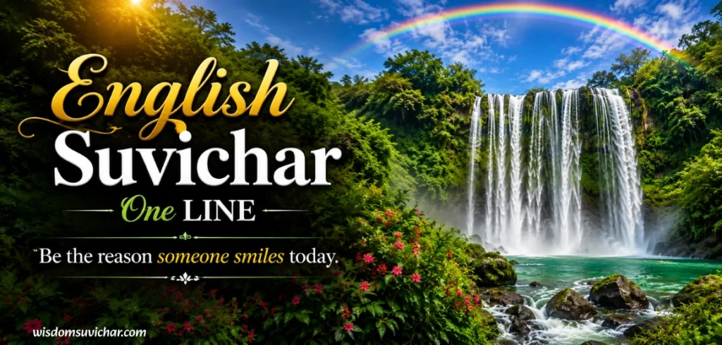 180+ English Suvichar One LINE: Life Motivation & Positive Thinking 180+ English Suvichar One LINE: Life Motivation & Positive Thinking