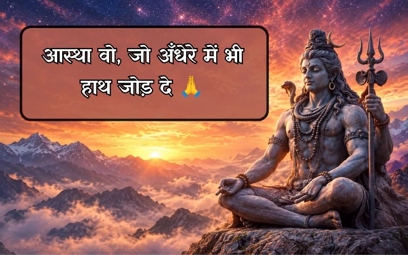 Faith Trust Lord Shiva Quotes