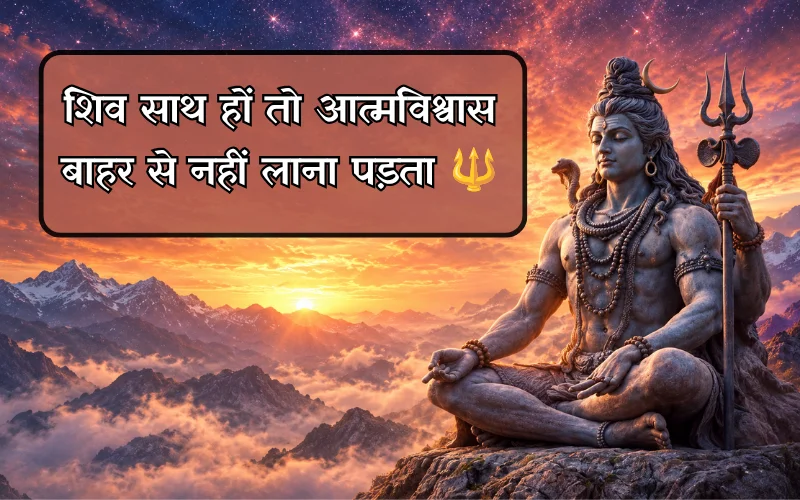 Self Confidence Trust Lord Shiva Quotes