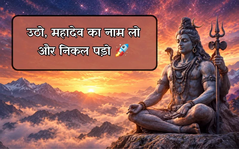 Motivational Trust Lord Shiva Quotes In Hindi