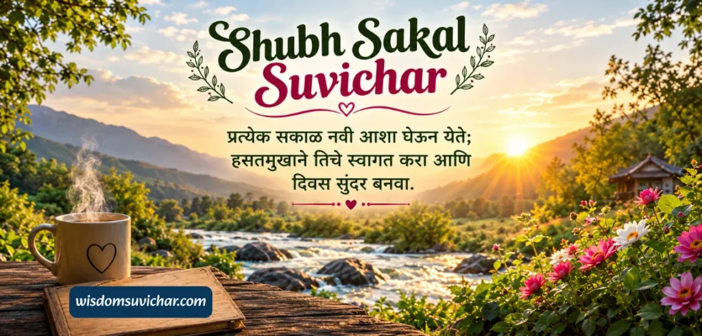 220+ Shubh Sakal Suvichar | शुभ सकाळचे सुंदर विचार 220+ Shubh Sakal Suvichar | शुभ सकाळचे सुंदर विचार