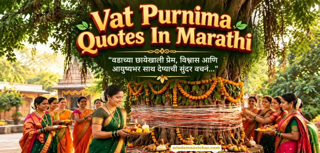 220+ Vat Purnima Quotes In Marathi: मनाला स्पर्श करणारे प्रेमळ Quotes 220+ Vat Purnima Quotes In Marathi: मनाला स्पर्श करणारे प्रेमळ Quotes